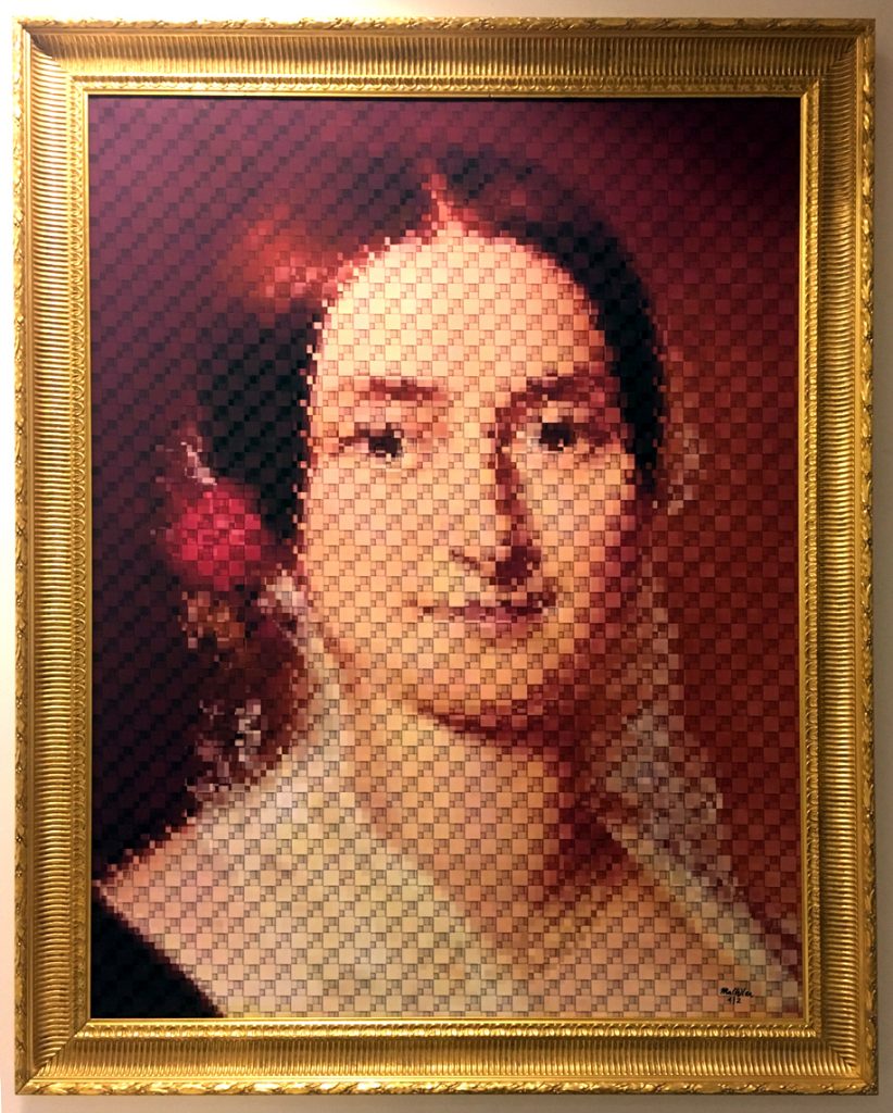 "Portrait of Anna Poschl" by Peter Mahler.
