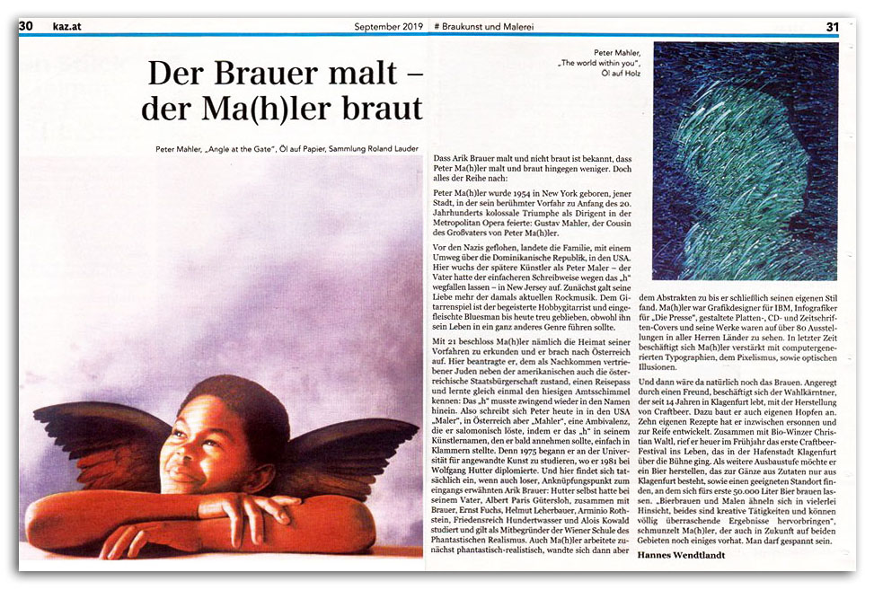 Der Brauer malt - der Ma(h)ler braut